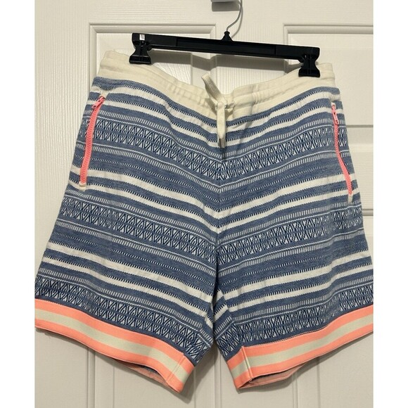 Chubbies Lounge Wear 100% Cotton Blue & White Soft Shorts Size Large 7" Inseam - Picture 3 of 10